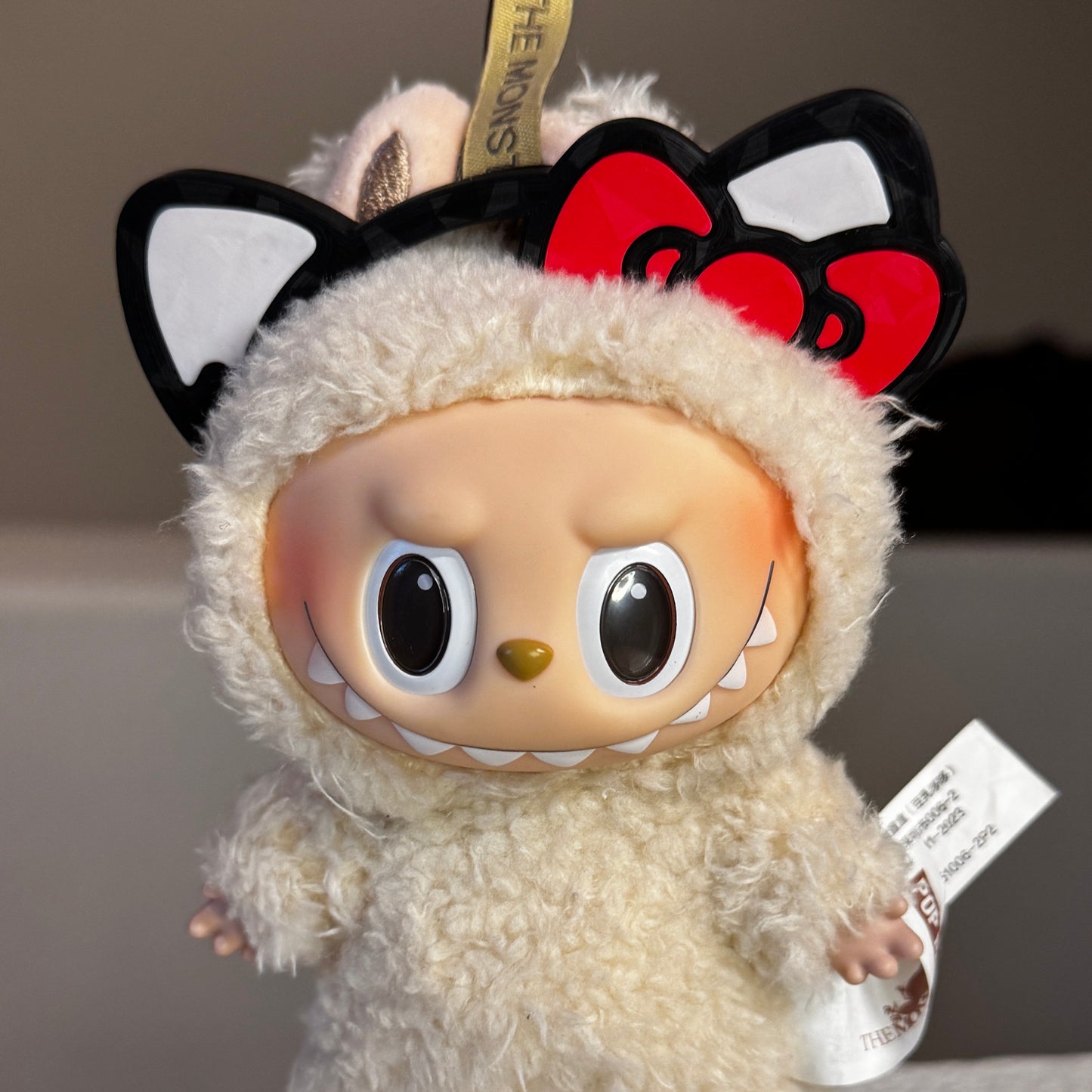 Labubu Kitty Ears with Bow