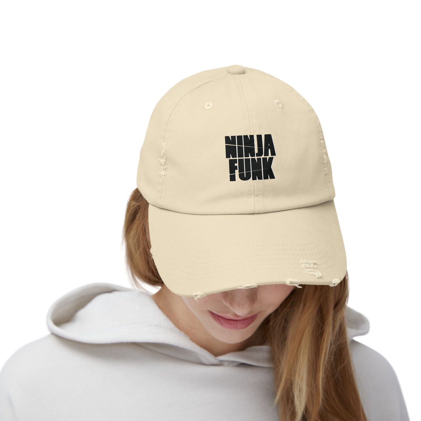 Ninja Funk Battle Damage Dad Hat