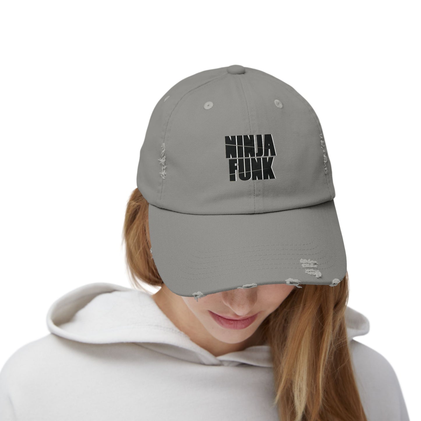 Ninja Funk Battle Damage Dad Hat