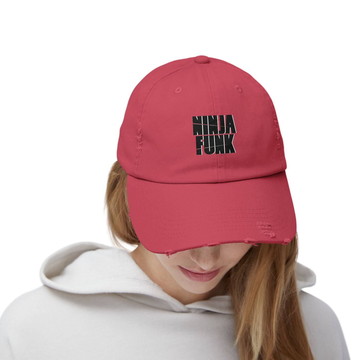 Ninja Funk Battle Damage Dad Hat