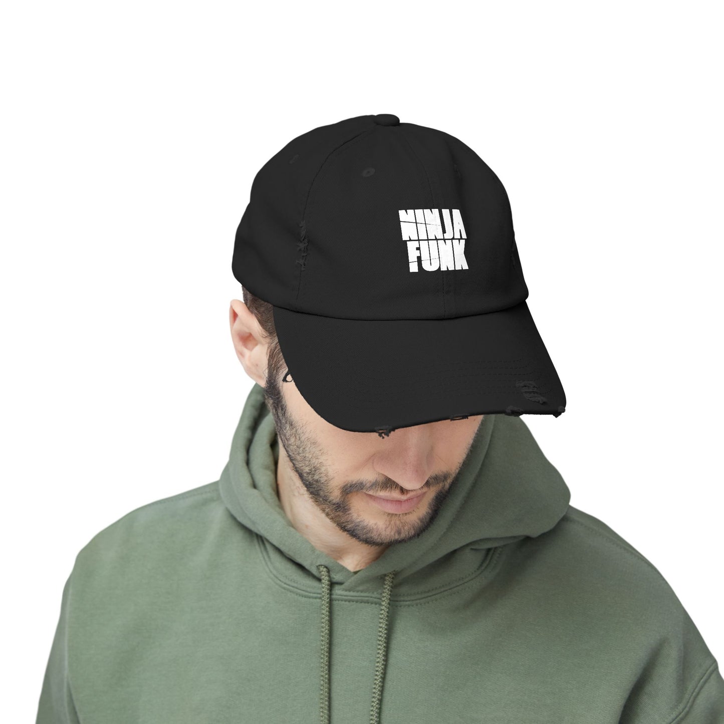 Ninja Funk Battle Damage Dad Hat