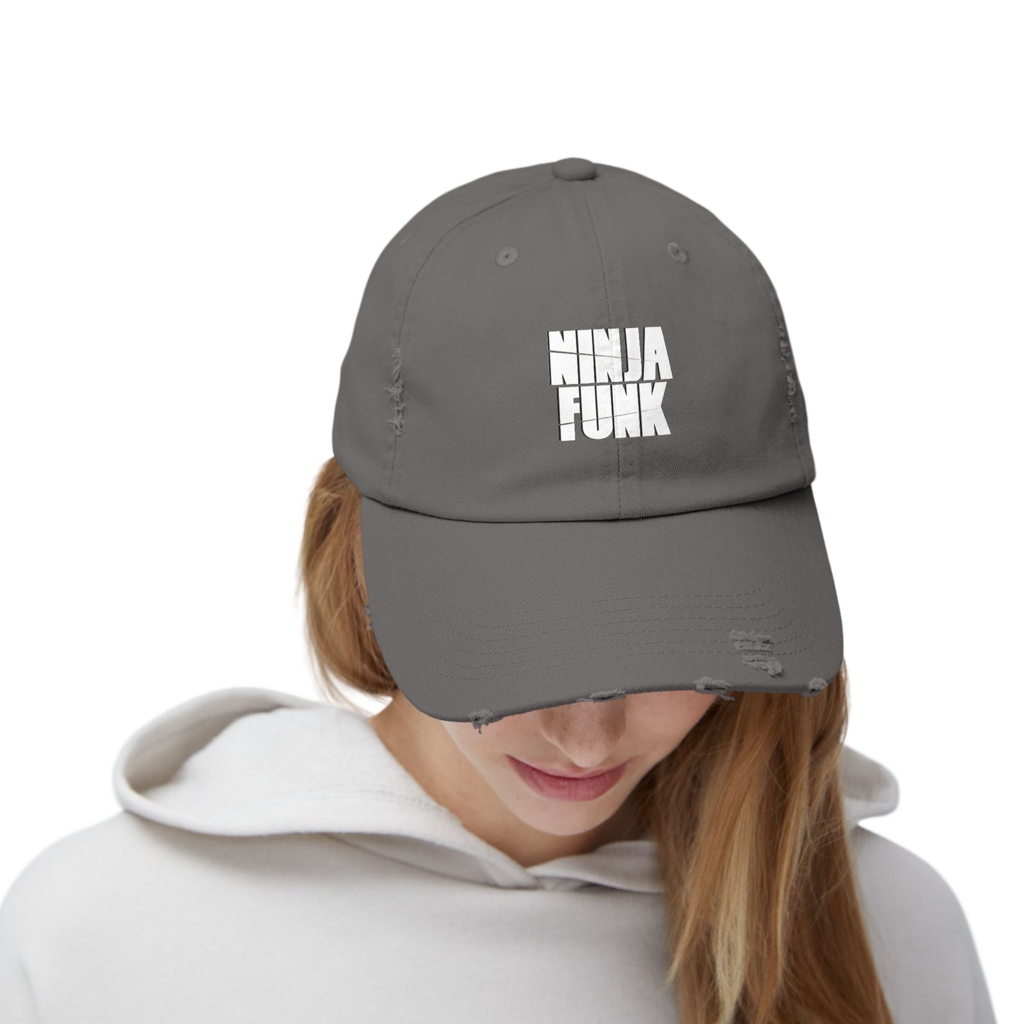 Ninja Funk Battle Damage Dad Hat