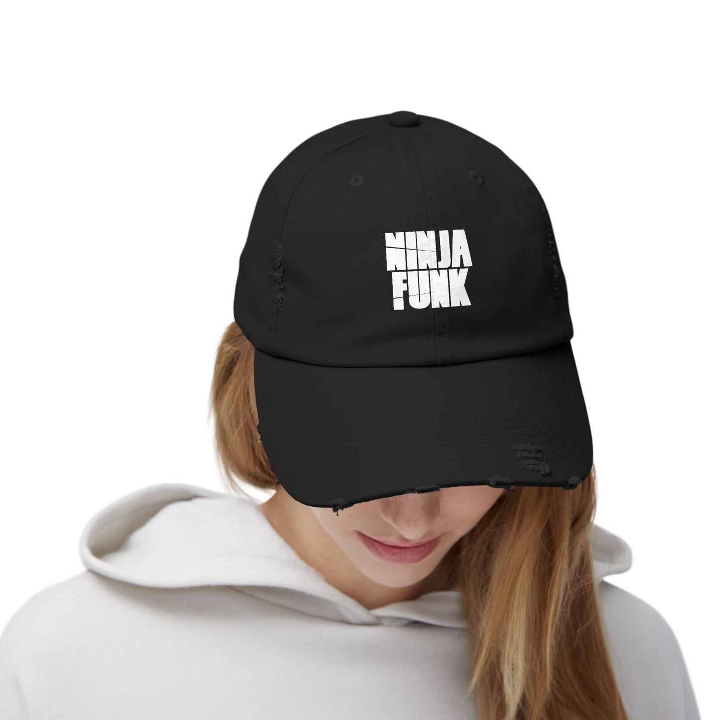 Ninja Funk Battle Damage Dad Hat