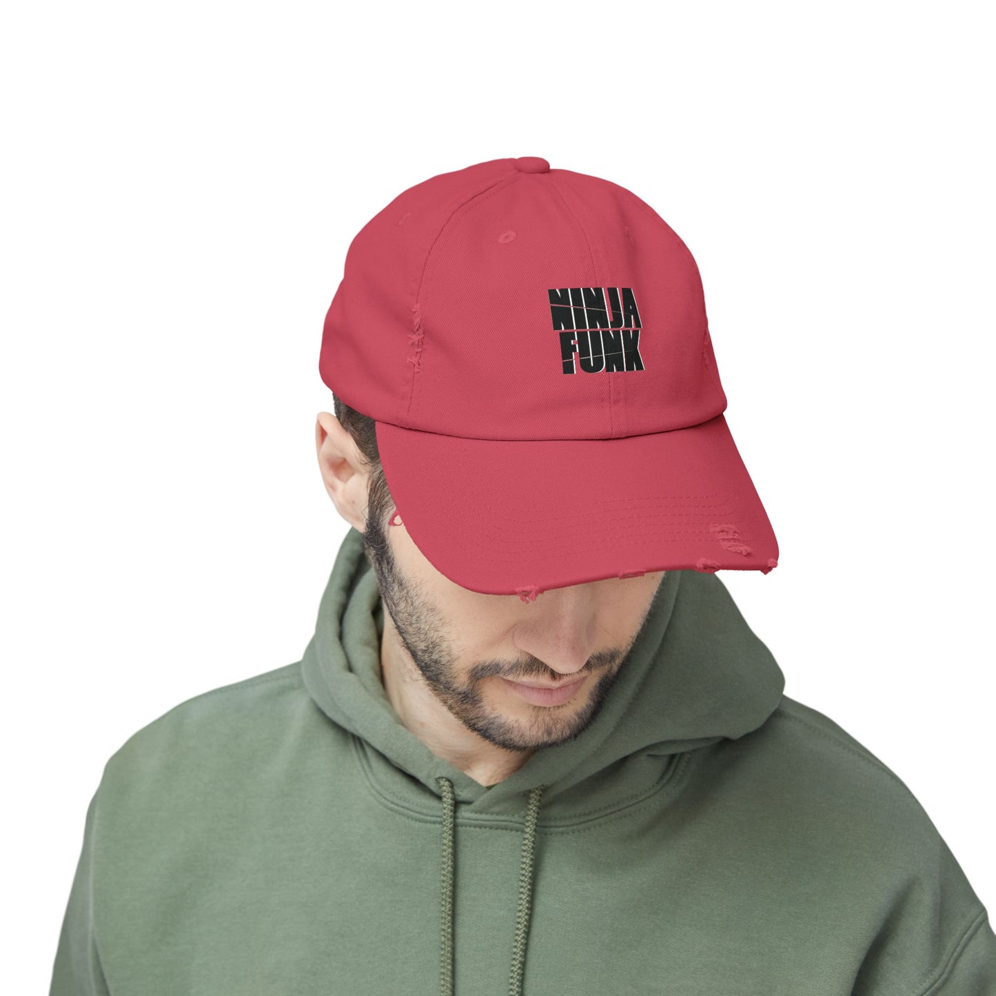 Ninja Funk Battle Damage Dad Hat