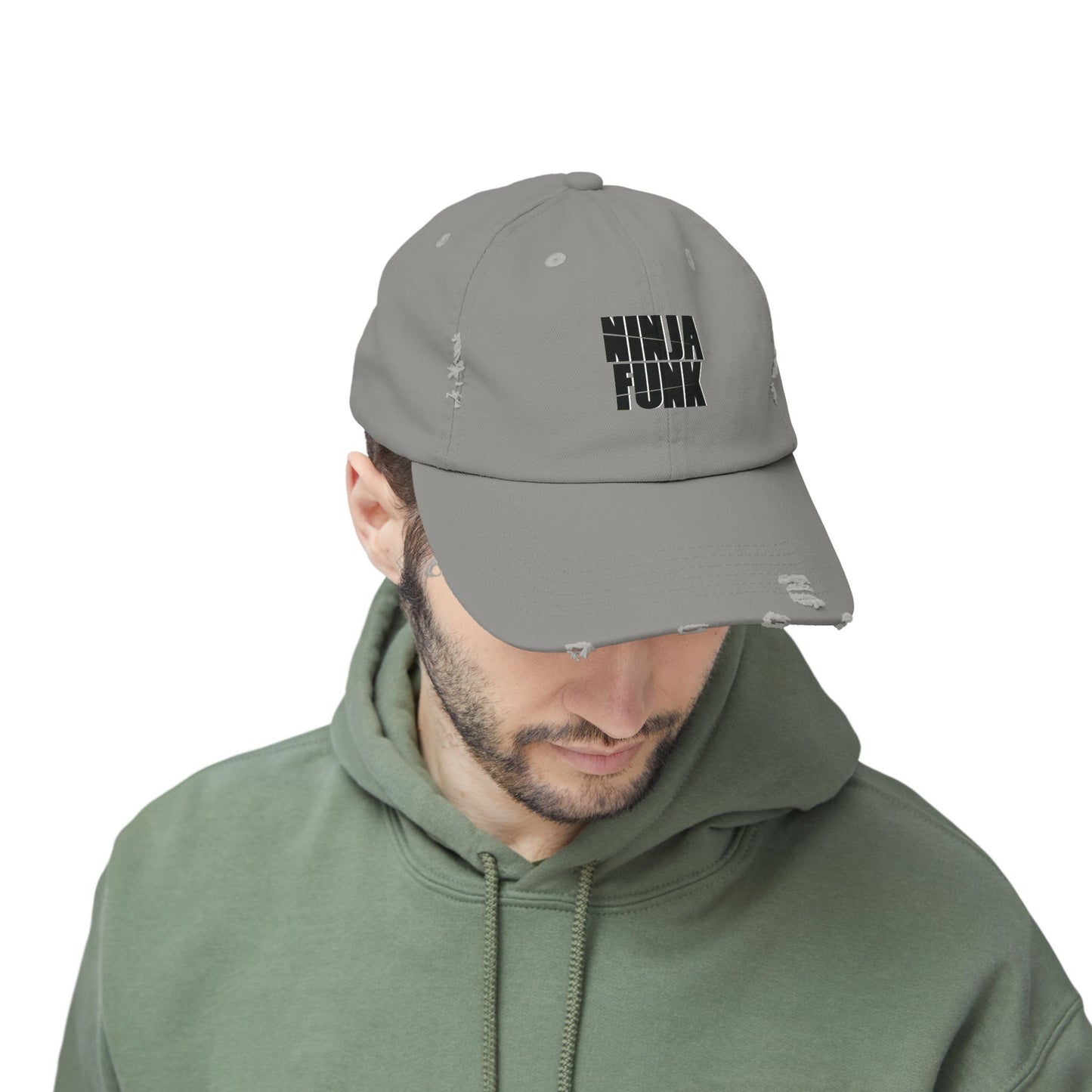 Ninja Funk Battle Damage Dad Hat