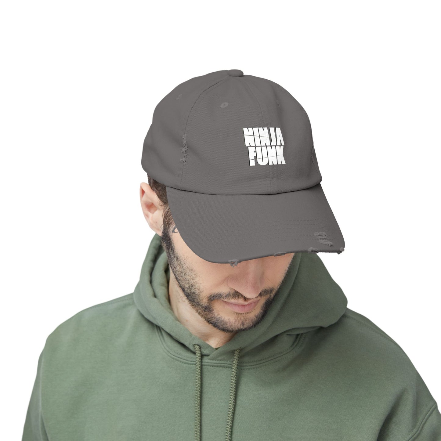 Ninja Funk Battle Damage Dad Hat