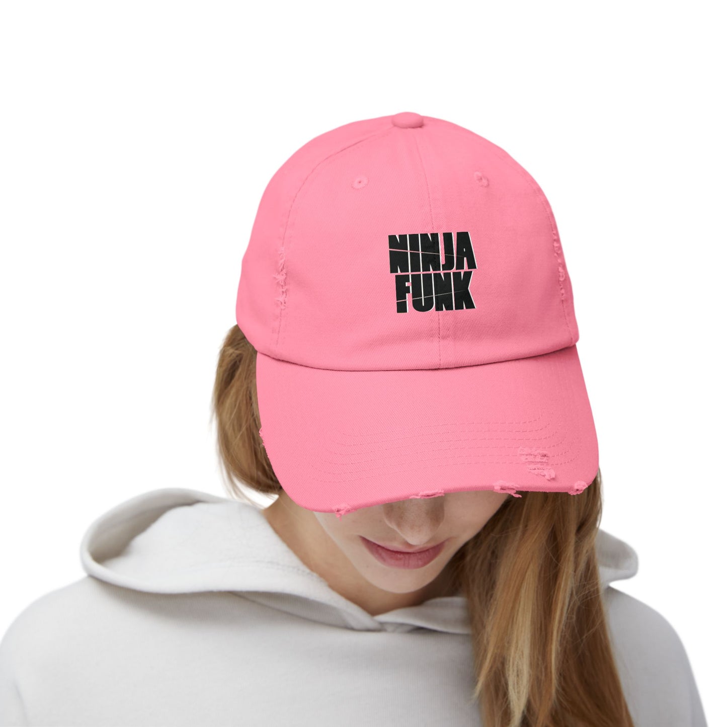 Ninja Funk Battle Damage Dad Hat