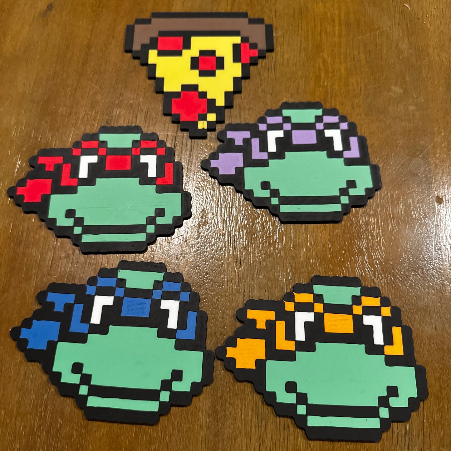 5 Teenage Mutant Ninja Turtles Coasters