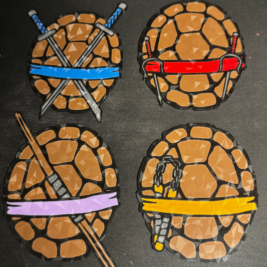 Ninja Turtles 4 Piece Coaster Set